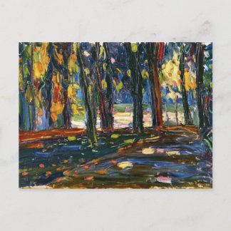 Cartão Postal Kandinsky - Parque das Ruas. Nuvem, outono II