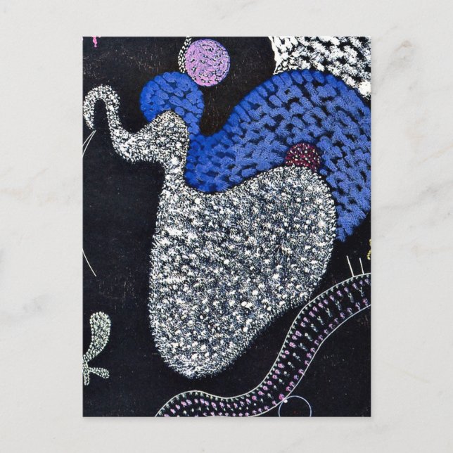 Cartão Postal Kandinsky - Pointille (Frente)