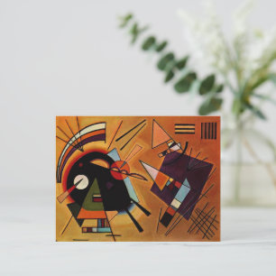 Cartão Postal Kandinsky - Preto e Violeta,