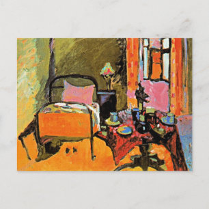 Cartão Postal Kandinsky - Quarto em Aintmillerstrasse,