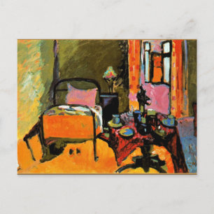 Cartão Postal Kandinsky - Quarto em Aintmillerstrasse