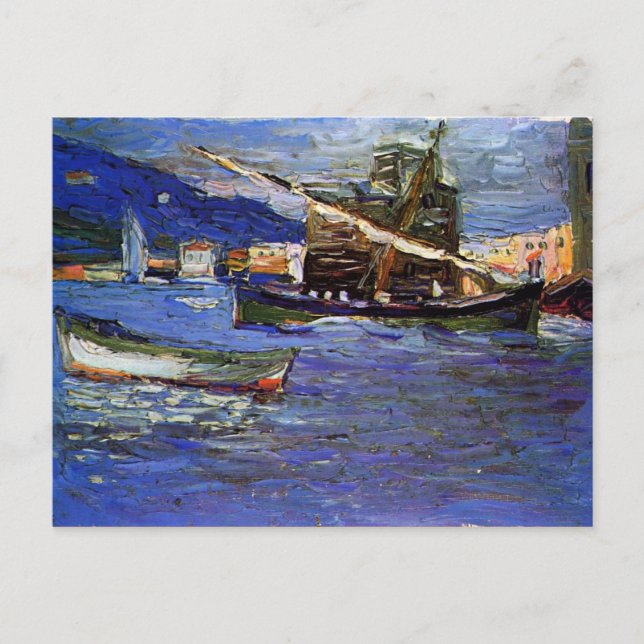 Cartão Postal Kandinsky - Rapallo Grauer Day (Frente)
