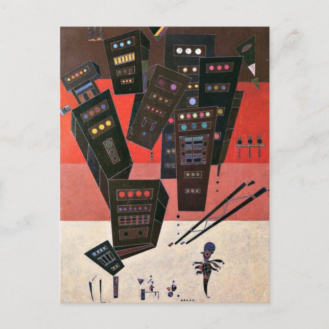 Cartão Postal Kandinsky - Sombras (Frente)