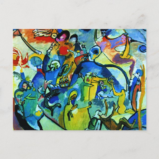 Cartão Postal Kandinsky - Todos os Santos - Dia II, (Frente)