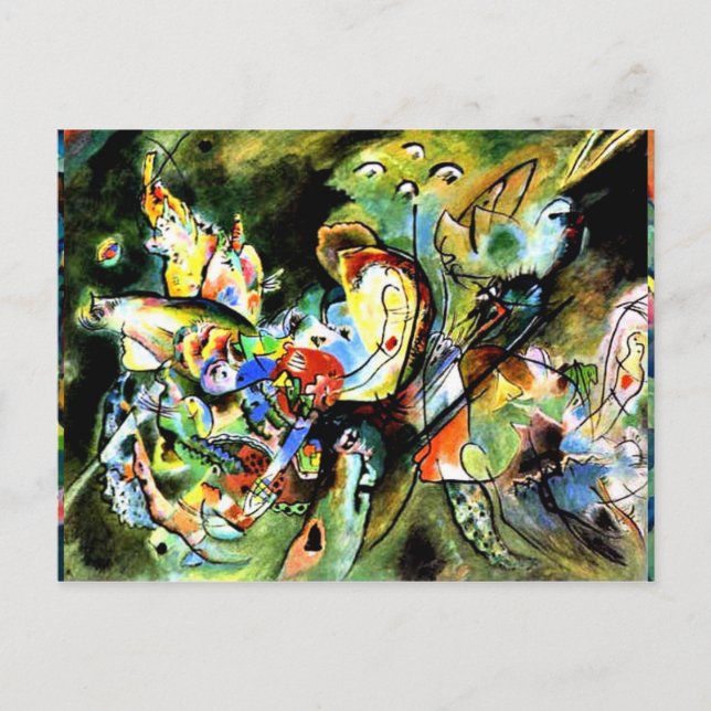 Cartão Postal Kandinsky - Vazio (Frente)