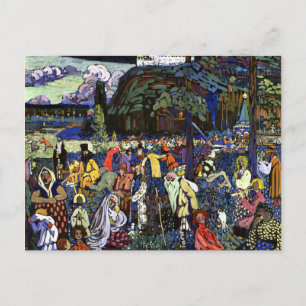 Cartão Postal Kandinsky - Vida Colorida