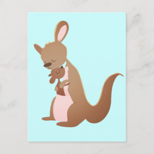 Cartão Postal Kanga Love