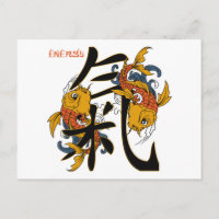 Kanji Koi Fish Energy