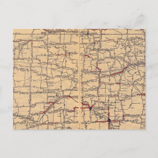 Cartão Postal Kansas (Frente)