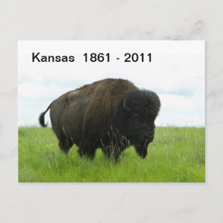 Cartão Postal Kansas 1861 - 2011