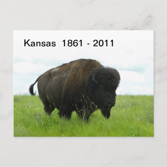 Cartão Postal Kansas 1861 - 2011 (Frente)