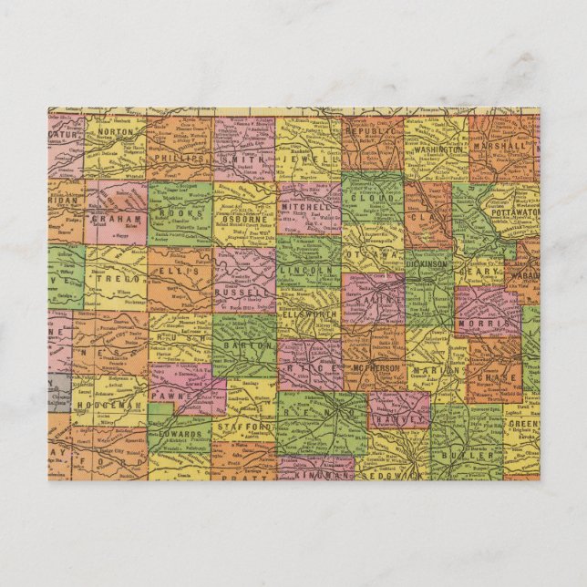 Cartão Postal Kansas 4 (Frente)