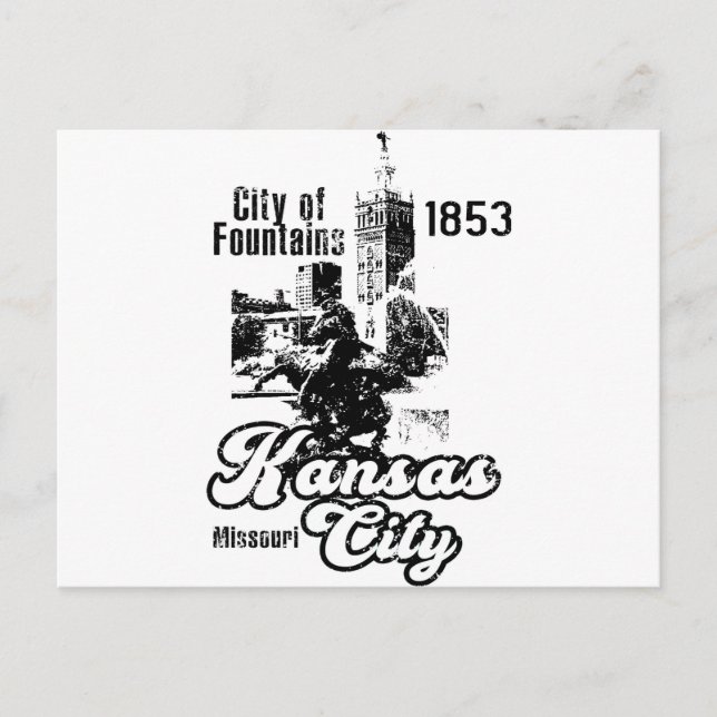 Cartão Postal Kansas City (Frente)