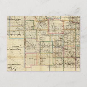 Cartão Postal Kansas e as minas Douradas