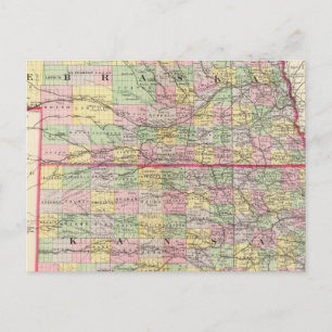 Cartão Postal Kansas, Nebraska