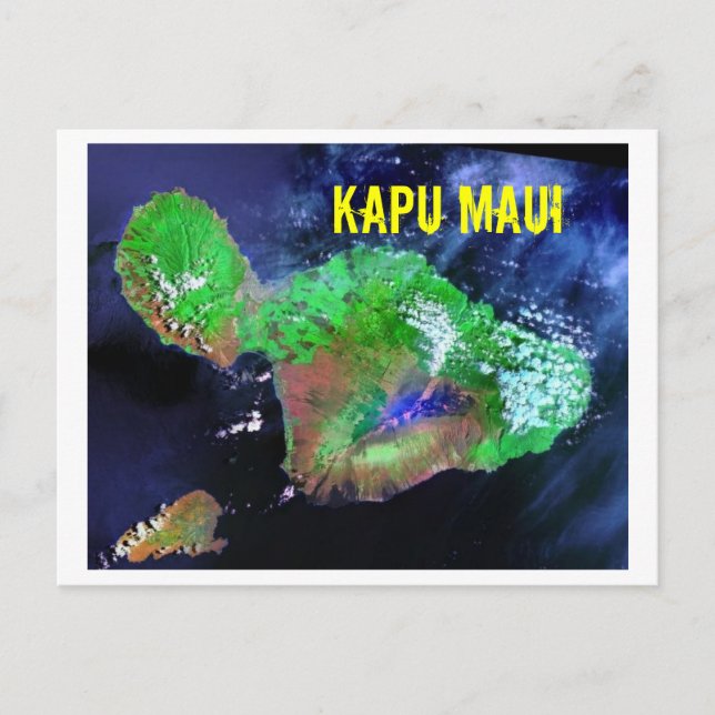 Cartão Postal Kapu Maui (Frente)