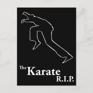 Cartão Postal Karate R.I.P.