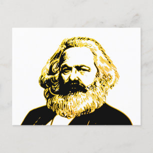 Cartão Postal Karl Marx