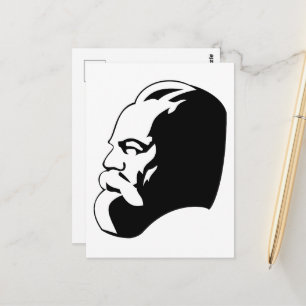 Cartão Postal Karl Marx, Comunismo, Socialismo, União Soviética