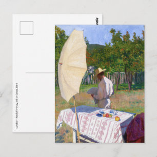Cartão Postal Károly Ferenczy - Outubro