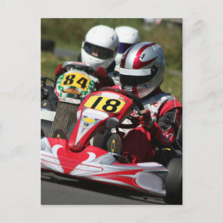 Cartão Postal Karting karts minimax esporte motorizado corrida
