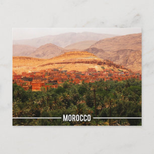 Cartão Postal Kasbah de Ait BenHaddou, Marrocos