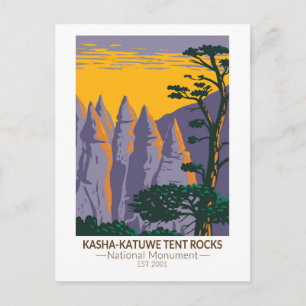 Cartão Postal Kasha - Monumento Nacional Katuwe Tent Rocks