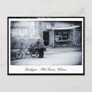 Cartão Postal Kashgar - Cidade Antiga, Cidade do Uigur / China