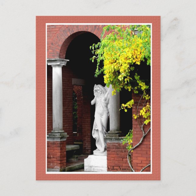 Cartão Postal Kate descalça (Frente)