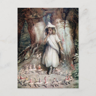 Cartão Postal Kate Greenaway: O Anel Elf
