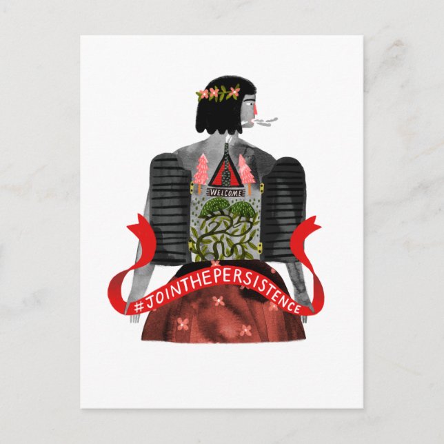 Cartão Postal Katie Vernon (Frente)