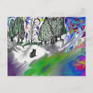 Cartão postal 'Katzen Farben'