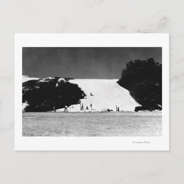 Cartão Postal Kauai, Havaí - Visão das areias de Barking (Frente)