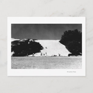 Cartão Postal Kauai, Havaí - Visão das areias de Barking