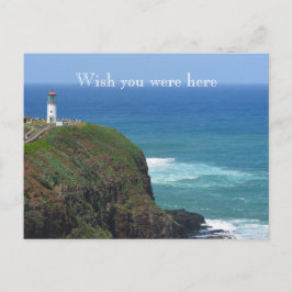 Cartão Postal Kauai Hawaii Kilauea Lighthouse