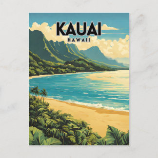 Cartão Postal Kauai Hawaii Nostalgic Viagem
