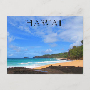 Cartão Postal kauai, praia secreta