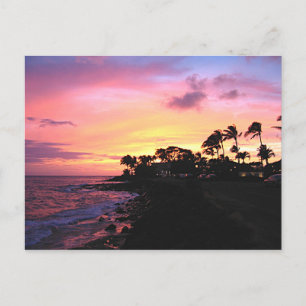 Cartão Postal Kauai Sunset