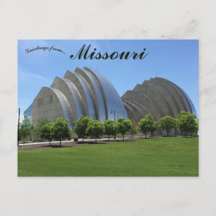 Cartão Postal Kauffman Center for the Performing Arts Missouri