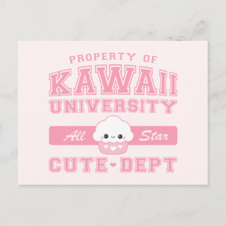 Cartão Postal Kawaii Cute Dept