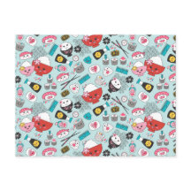 Kawaii Sushi, Azul-Cento