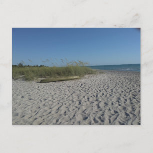 Cartão Postal Kayak no desejo de areia que você estivesse aqui c