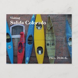 Cartão Postal Kayak Wall