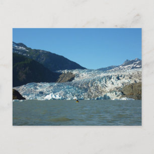Cartão Postal Kayaking no Glacier Mendenhall
