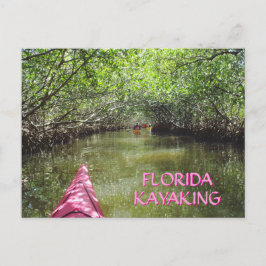 Cartão Postal Kayaking Through the Mangroves Florida Adventure