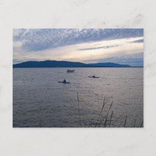 CARTÃO POSTAL KAYAKS EM BELLINGHAM BAY