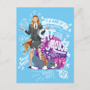 Cartão Postal Kayla, Tom & Jerry - Um Jogo de Gato e Rato