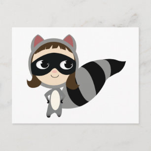 Cartão Postal Kaylee O Raccoon!