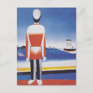 Cartão Postal Kazimir Malevich Art