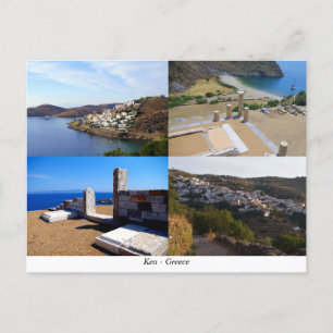 Cartão Postal Kea - Grécia